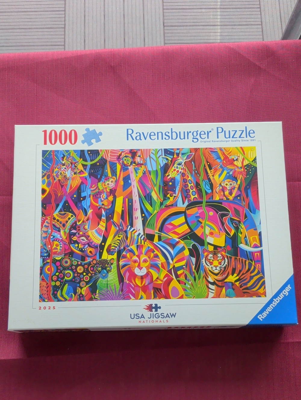 Ravensburger Jeweled Jungle 1000-Piece Jigsaw Puzzle